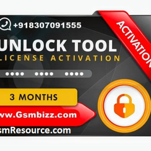 Unlocktool 3 Month License Active New/Renew